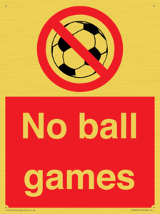 No Ball Games